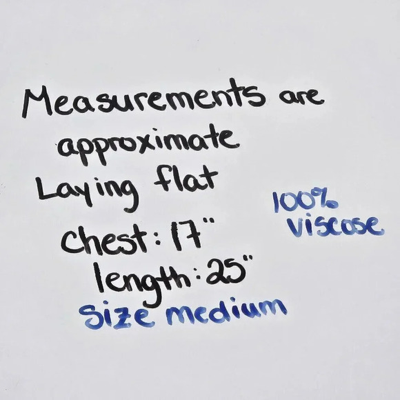 Ivory Ella Viscose Tank Top Blue Tie Dye Size Medium - Picture 4 of 10